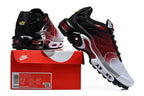 Nike Air Max Plus Sneakers in Black, Red and White