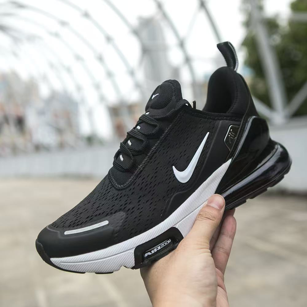 Nike Air Max 270 Premium Black and White Sneakers