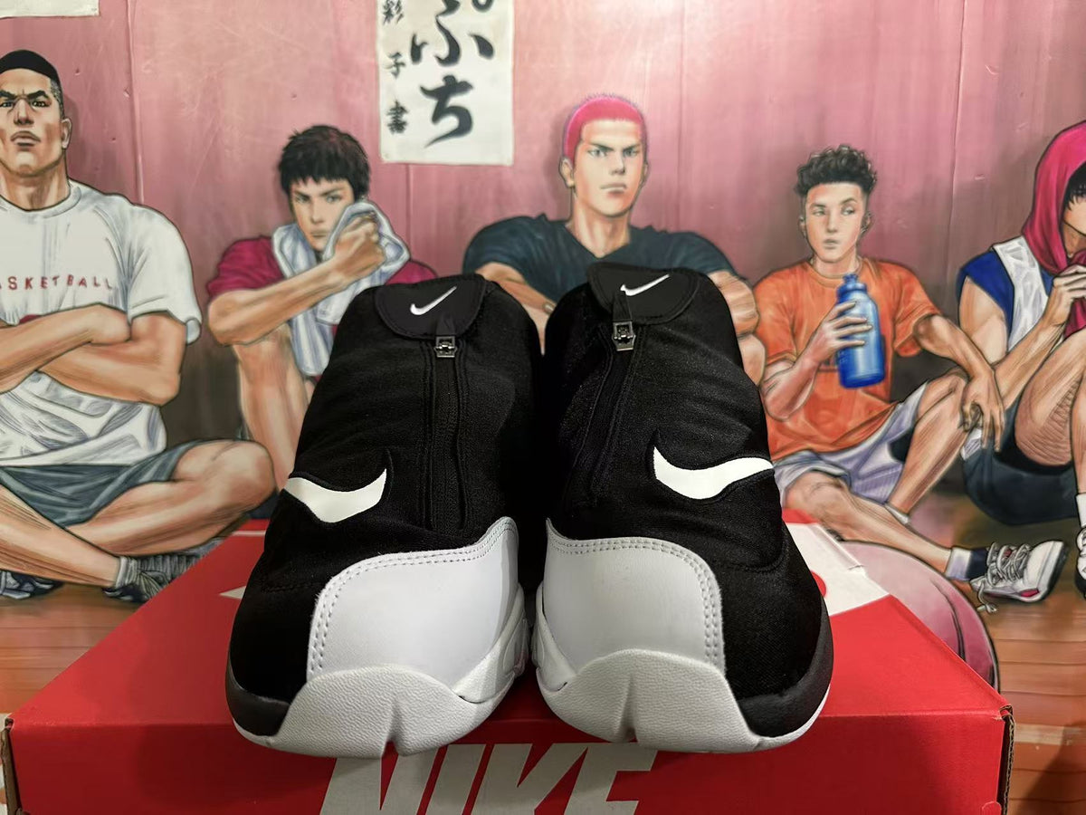 Nike Black White High-Top Basketball Sneakers