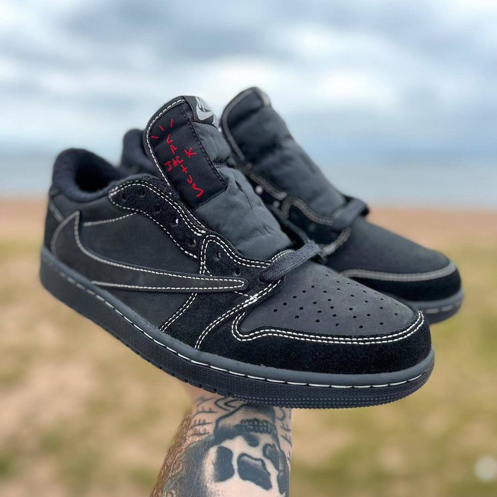 Jordan 1 Low OG Travis Scott Black Sneakers DM7866-001