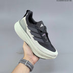 Adidas Ultraboost 5 Running Shoes, Charcoal and Cream