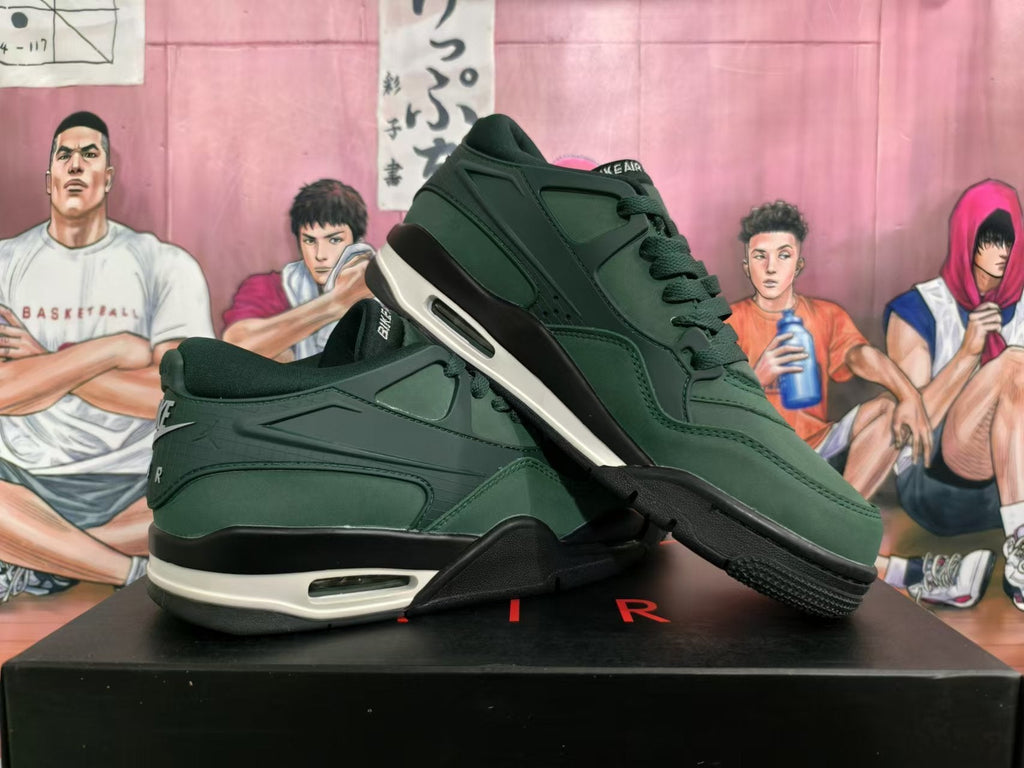 Nike Air Flight 89 Green Basketball Sneakers