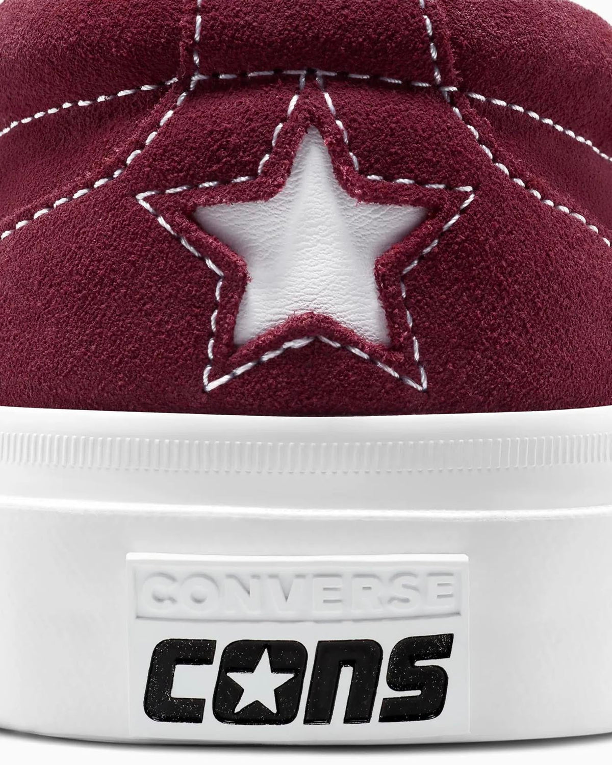 Cons One Star CC Slip On Deep Burgundy