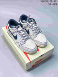 Nike SB Dunk Low Off-White White Navy Sneakers 2607ND1601A11