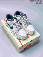 Nike SB Dunk Low Off-White White Navy Sneakers 2607ND1601A11