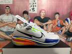 Nike GT Basketball Shoes White Blue Orange