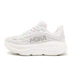 HOKA Bondi 9 Silver White Running Shoes 1162012-SDSTS