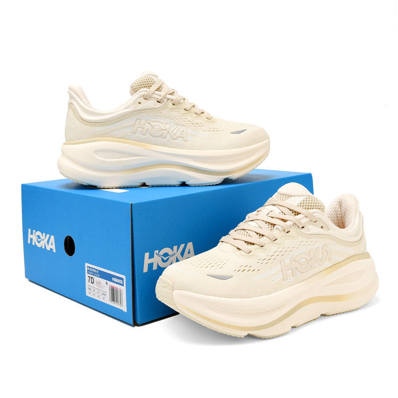 HOKA 162011 Running Sneakers in Deep Cream