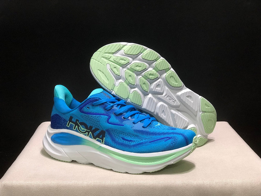 HOKA Clifton 10 Blue Running Shoes