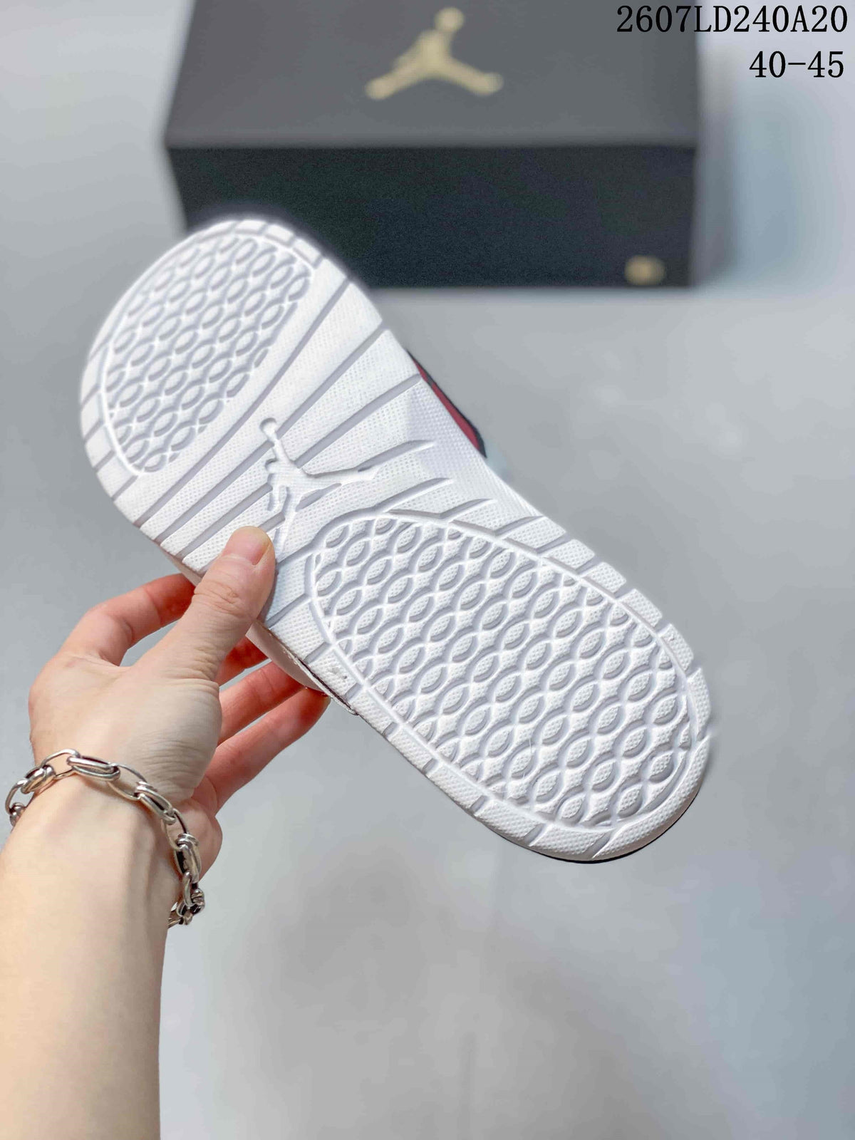 Jordan Air Jordan Hydro II Retro Slides White Red Black