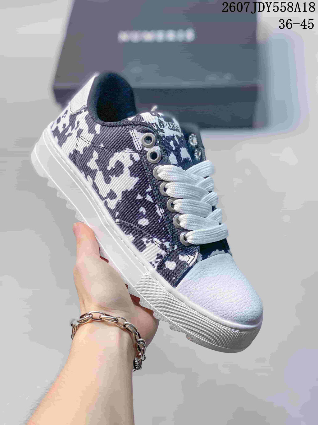 NUMERIS Low-Top Platform Sneakers in Multiple Colorways