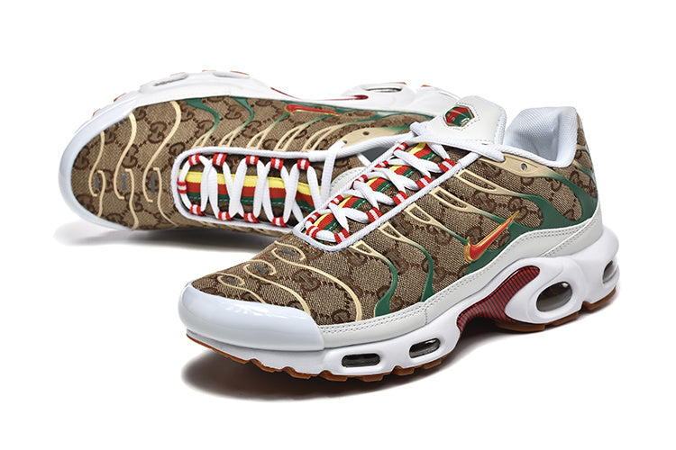 Nike Air Max Plus Sneakers Brown Green White