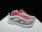 On Cloud X FKA Twigs Sneakers, Gray and Red