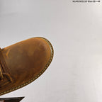 CAT Brown Low-Cut Lace-Up Utility Boots HL041901115
