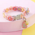 Adjustable Elegant Lace Pet Collar with Pendant