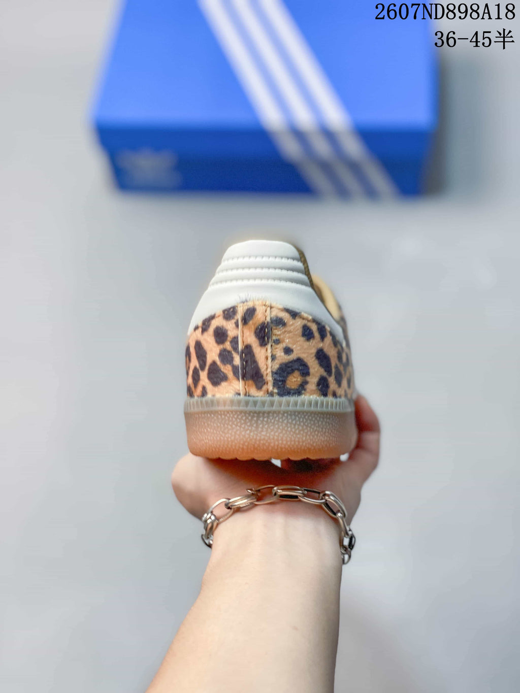 Adidas Samba OG Leopard Print Sneakers 2607ND898A18