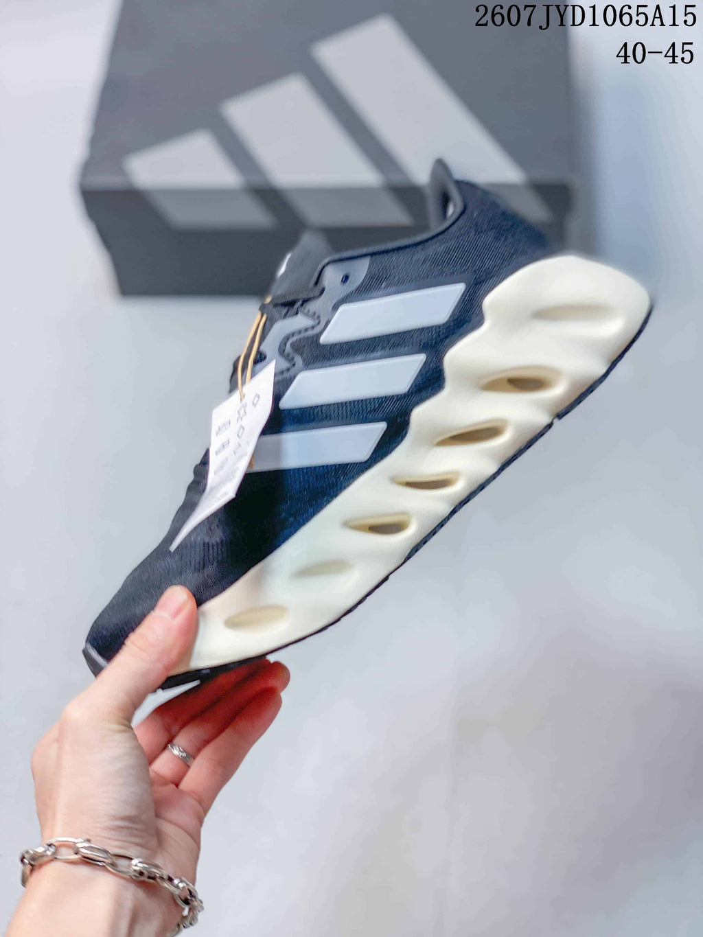 Adidas Alphabounce Switch Sneakers Black White 2607JYD1065A15