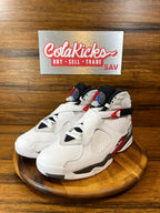 Jordan 8 Retro White True Red (2025)