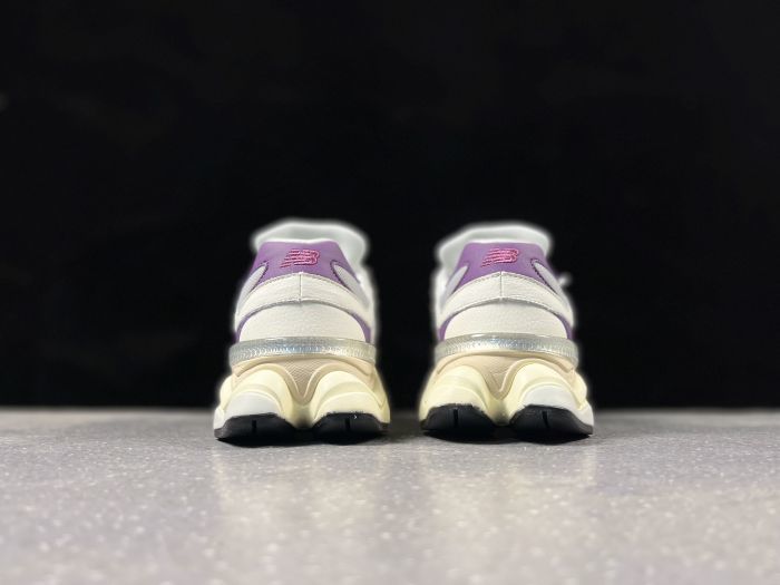New Balance U9060ESC Sneakers in White and Purple