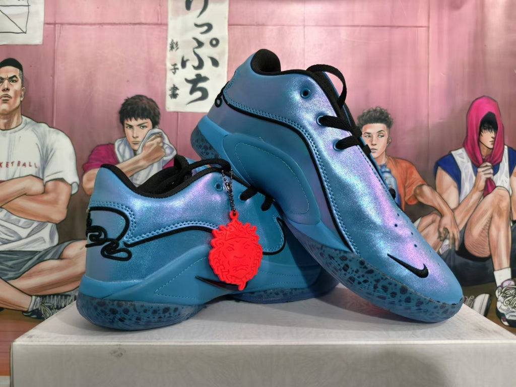 Nike Basketball Shoes in Iridescent Blue