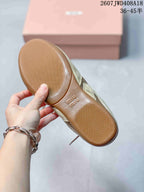 Miu Miu Gymnasium Low-Top Sneakers Beige Sage 2607JWD408A18