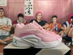 Jordan Luka 4 Basketball Shoes Pink and White