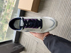 Le Coq Sportif AN-19 Sneakers in Gray and Purple