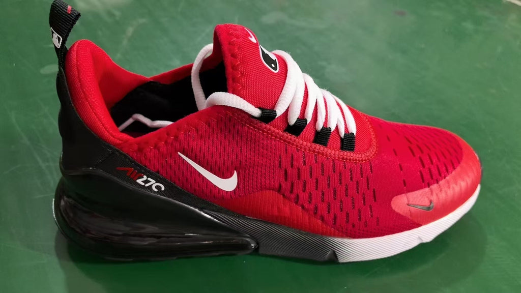 Nike Air Max 270 Red and Black Sneakers