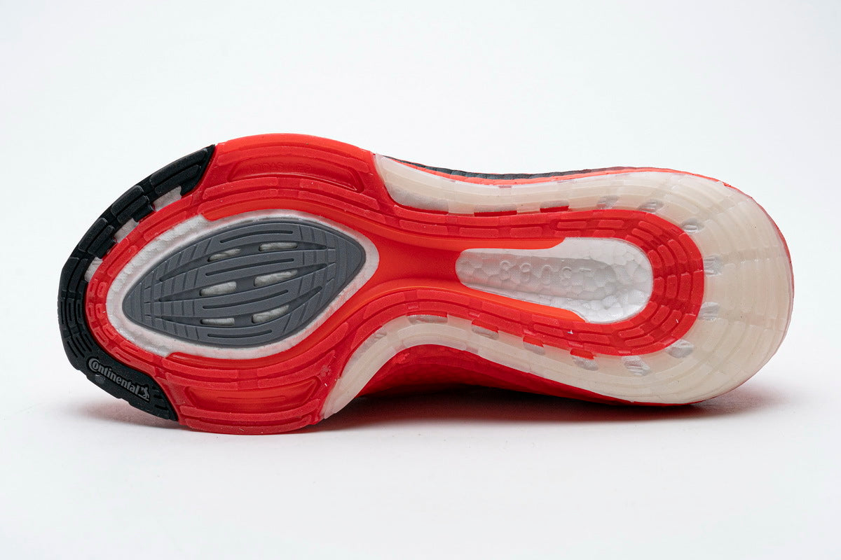 adidas Ultraboost 21 Running Shoes FY0387 Red Black