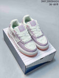 MLB Chunky Liner MID Sneakers White and Lavender