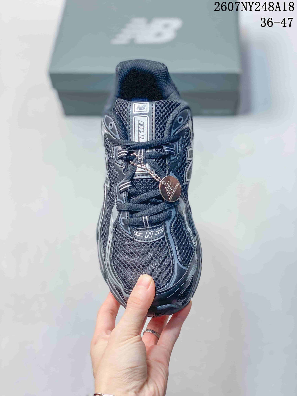 New Balance 740 Black Gray Casual Sneakers 79158EEU