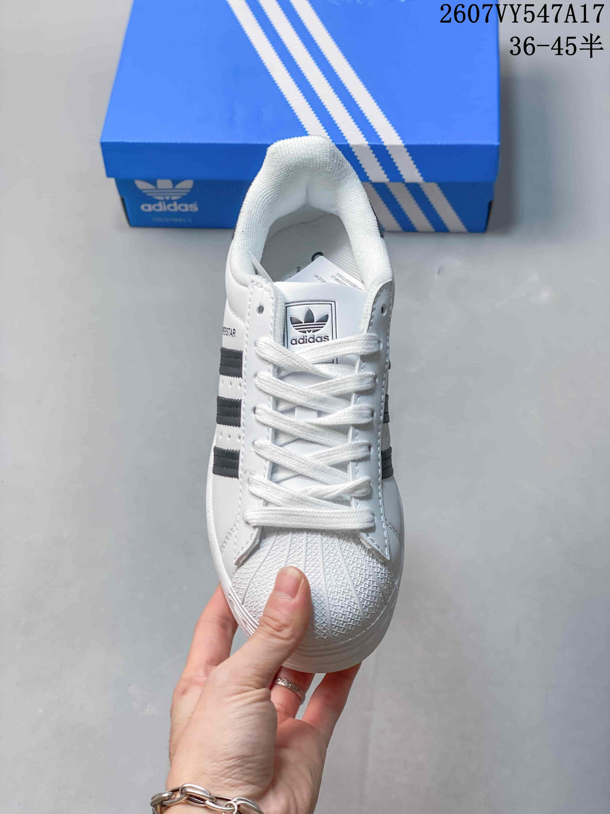 Adidas Originals Superstar Low-Top Sneakers White Black 2607VY547A17
