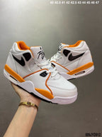 Nike Air Flight 89 White Orange Black Sneakers