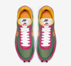 Nike LDV Waffle Sacai BV0073-301 Green Pink Sneakers