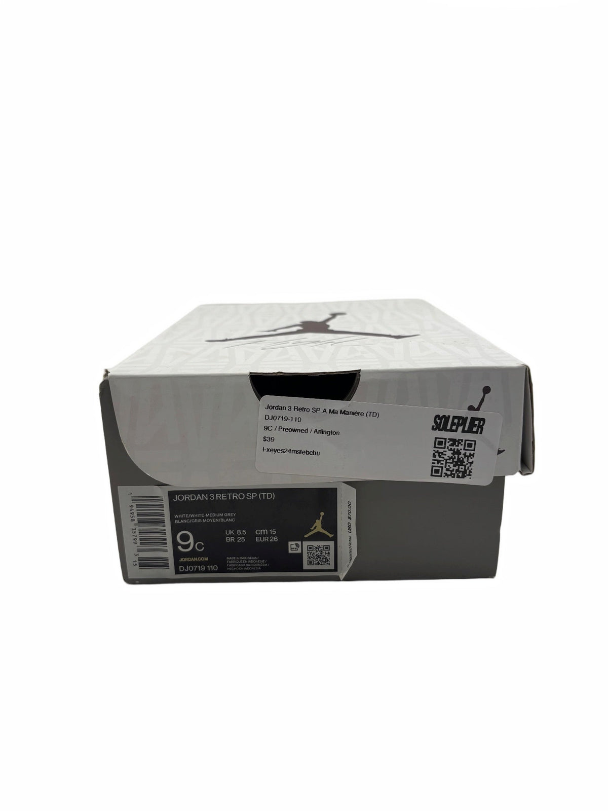 Jordan 3 Retro SP A Ma Maniére (TD)
