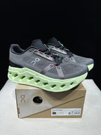 On Cloud eclipse Running Shoes in Gray and Lime