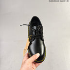Dr. Martens 1460 Smooth Black Platform Lace-Up Shoes