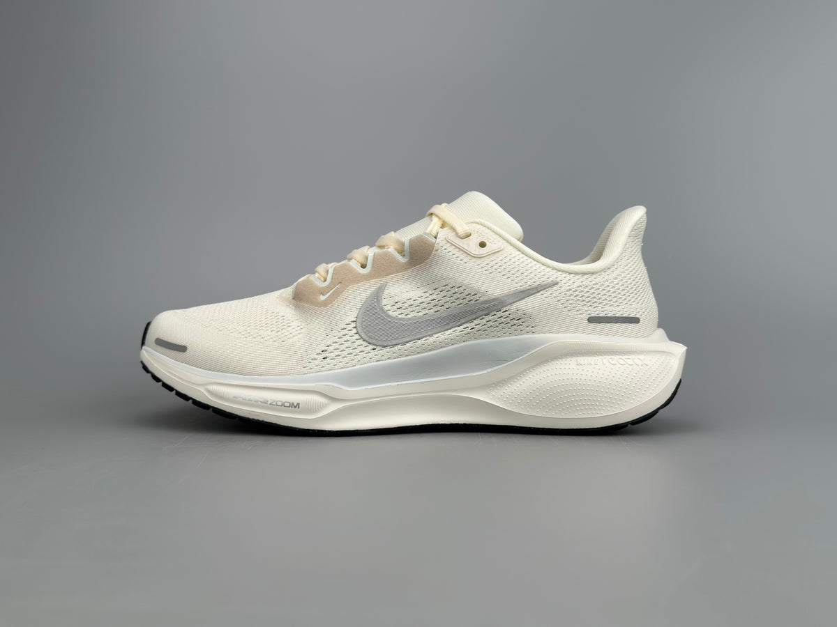 Nike Air Zoom Pegasus 41 Running Shoes, White Silver HQ3492-133
