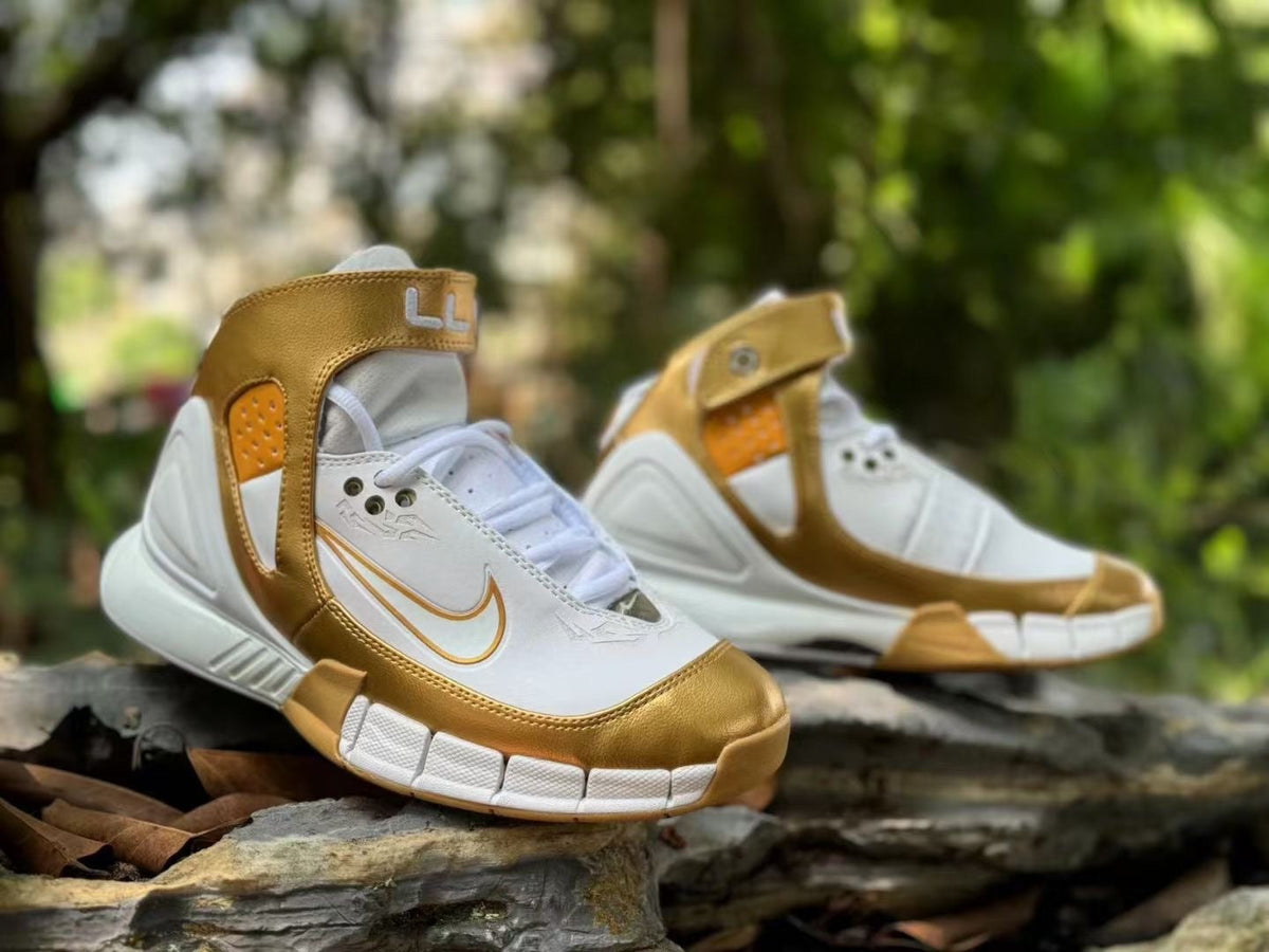 Nike Zoom Kobe 2K5 “Golden Armor” High-Top Sneakers