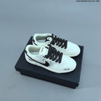 Nike Dunk Low-Style Sneakers with Designer-Inspired Details