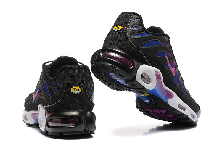 Nike Air Max Plus Black Pink and Blue Sneakers