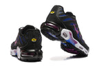 Nike Air Max Plus Black Pink and Blue Sneakers