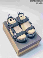 The North Face Explore Camp Black and Tan Sandals JGD240A20