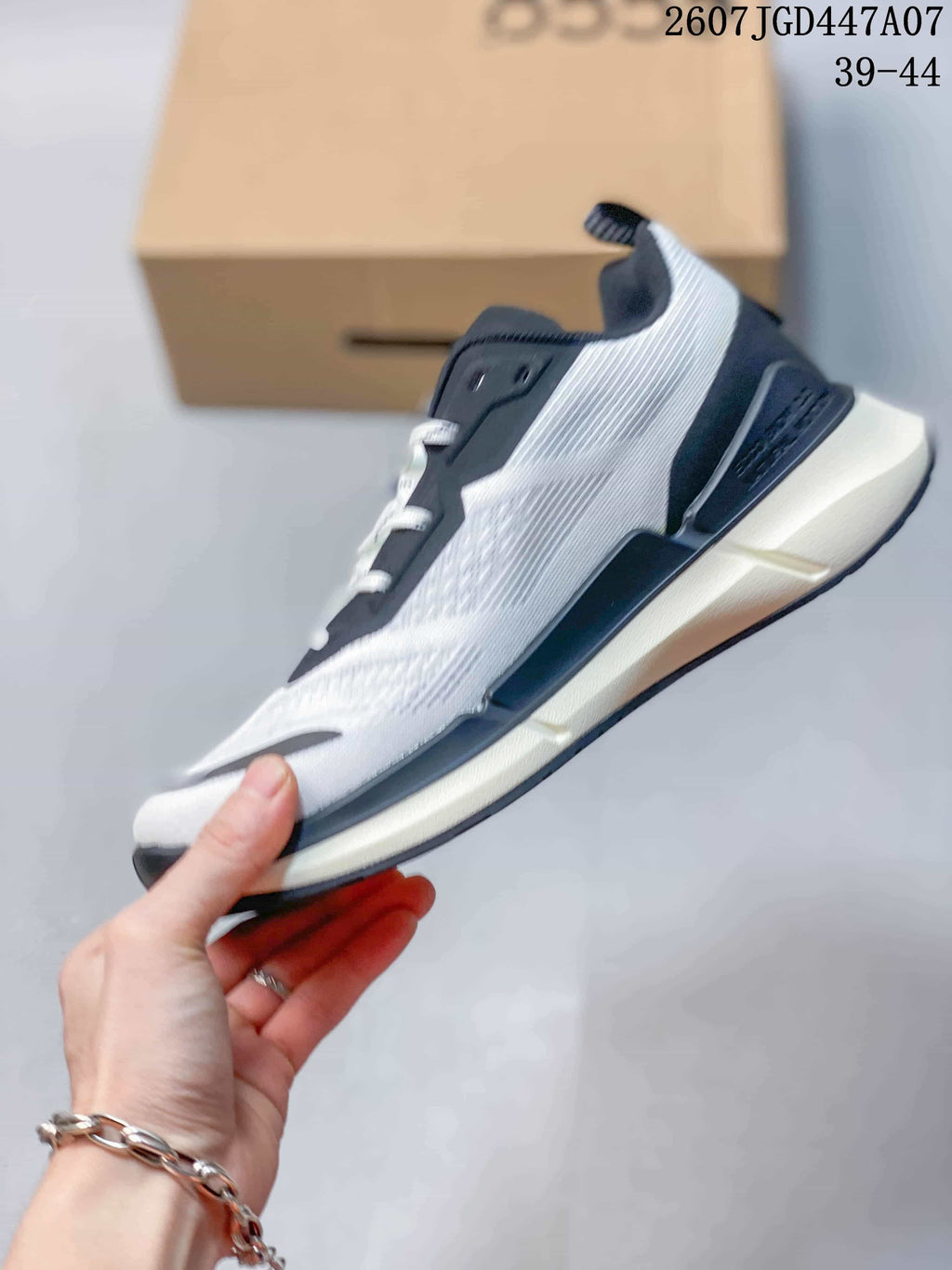 ECCO 710270OPW Color-Block Casual Running Sneakers