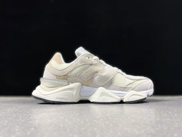 New Balance U9060TAT Sneakers in Cream and Beige
