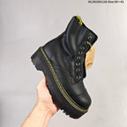 Dr. Martens 1460 Platform Lace-Up Boots, Black and Brown
