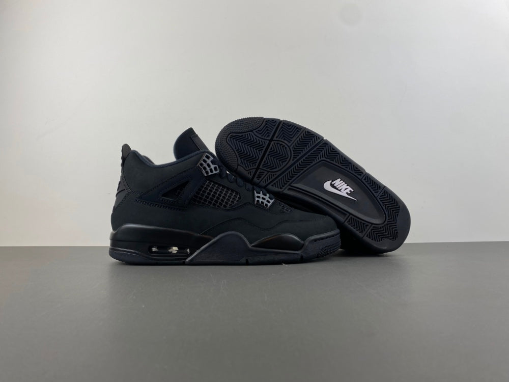 Air Jordan 4 Black Cat Black Sneakers FV5029-010