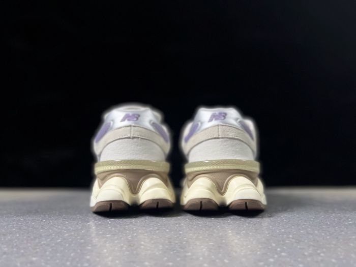 New Balance U9060CW Sneakers in Cream and Lavender