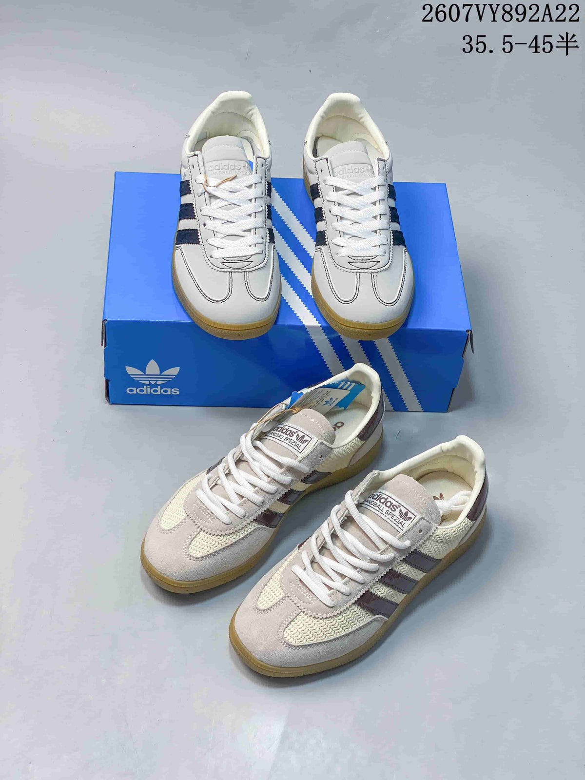 adidas Samba Vegan OG Low-Top Sneakers White Gum Sole