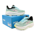 HOKA Bondi 9 Running Shoes in Seafoam Green